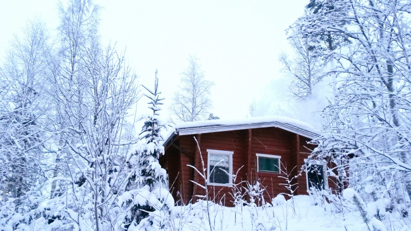 Kuikkalahti talvella