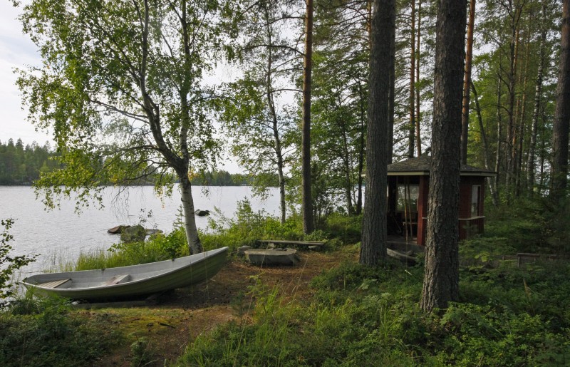 Saunatuvan ranta ja huvimaja
